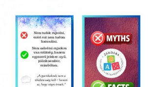 Mitoszok és tények kártyák